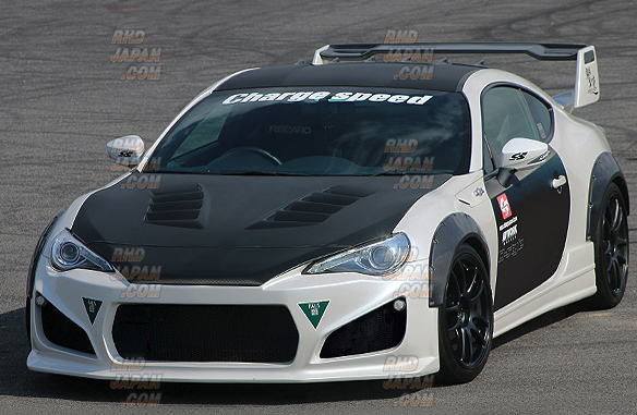 Charge Speed Door Mirror Cover Set with LED Lamp Crystal White Pearl - BRZ ZC6 86 ZN6